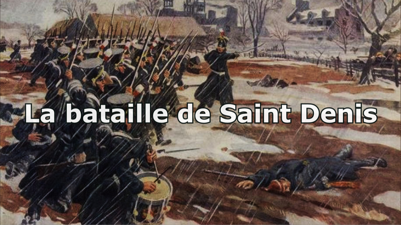 La bataille de Saint Denis