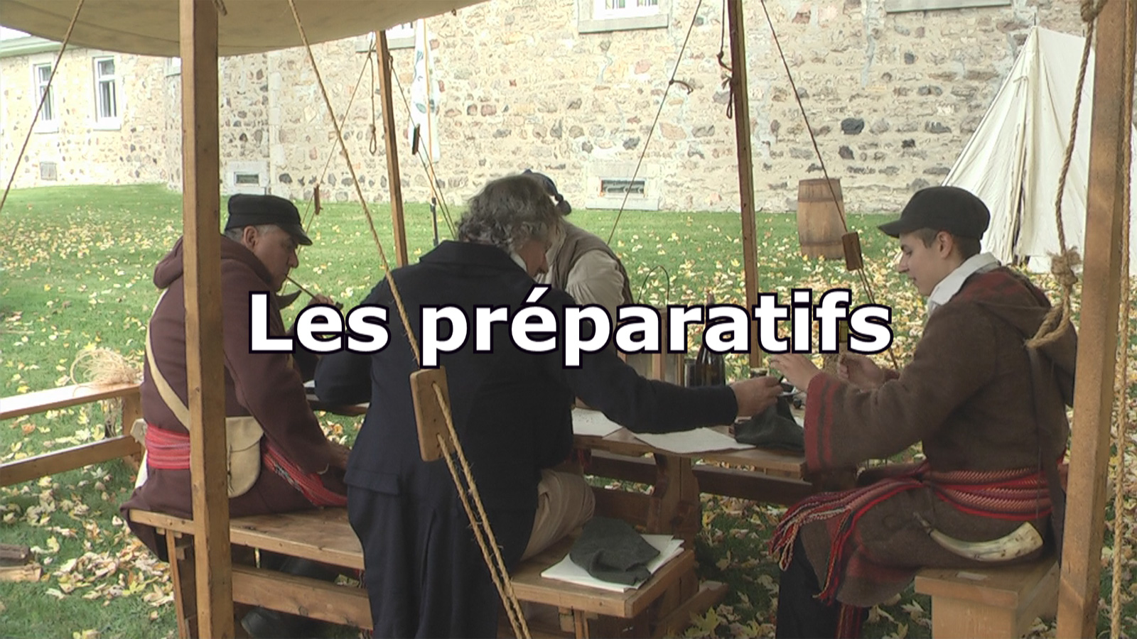 Les préparatifs	